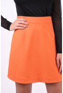 Skirt Selected Slfyasmina Orange.Com